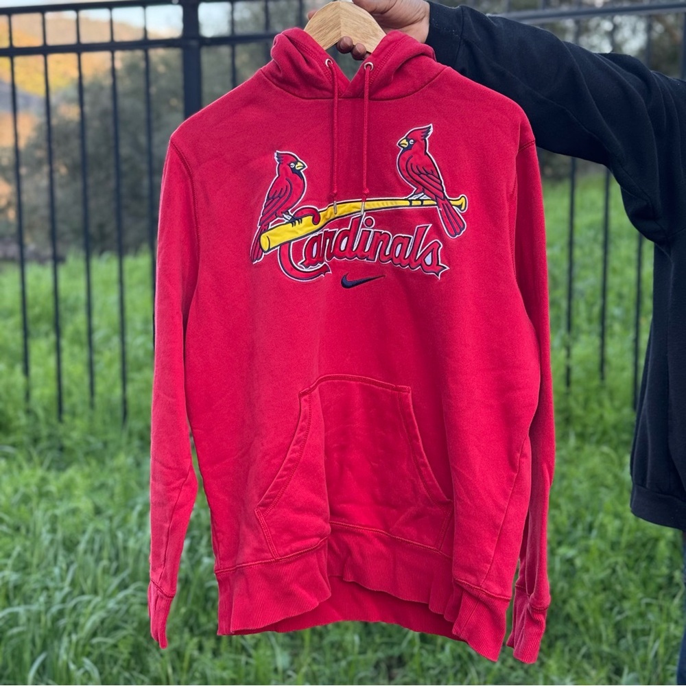 Men’s Nike St. Louis Cardinals Red Hoodie Jacket XL